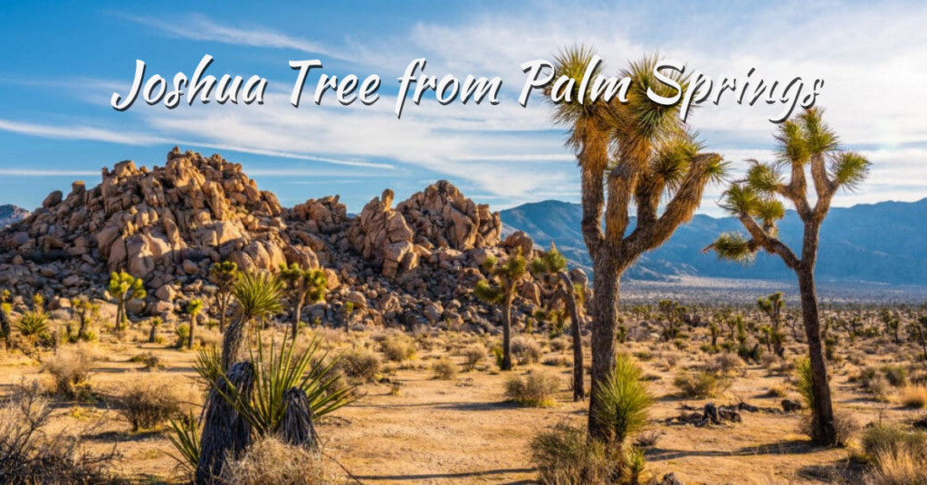 Joshua Tree from Palm Springs